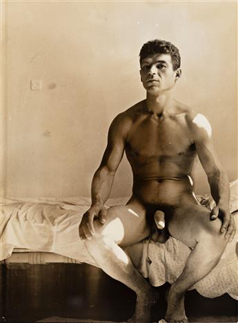 MAURICE GROSSER (1903-1986) A trio of photographic studies of a male figure.